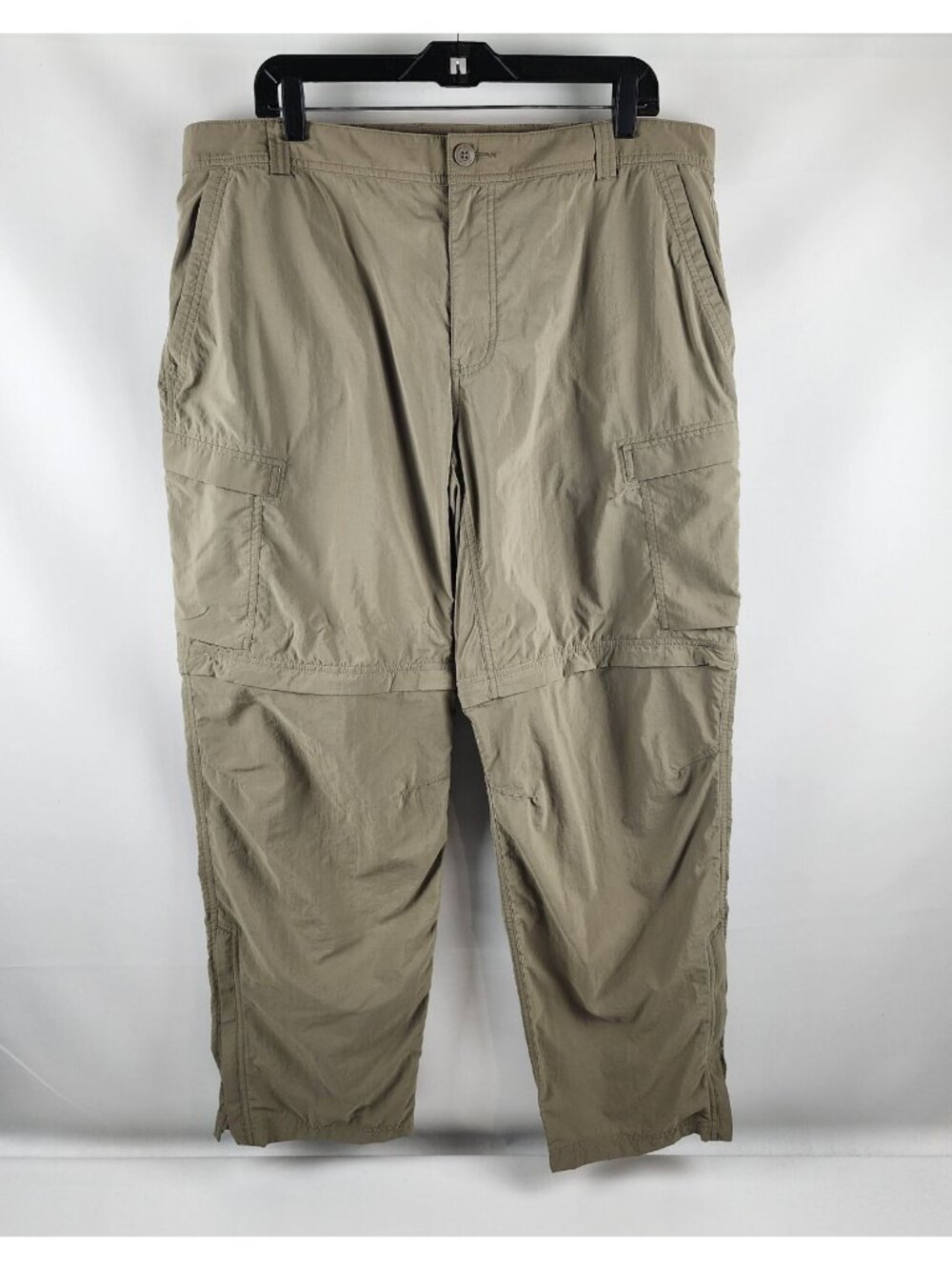 Rei Co-op Pants Mens 42x30 Sahara Convertible Tan Brown Cargo Hiking